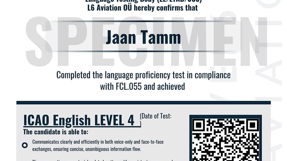 Próximos passos após passar no teste de inglês da ICAO: certificado, averbamento de licença e validade